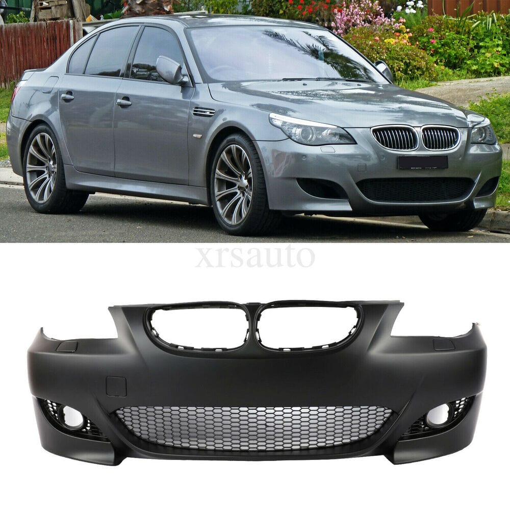 BMW VehiclePartsAndAccessories Fits BMW E60 E61 5-Series M5 Style Front Bumper Cover 2004-2010