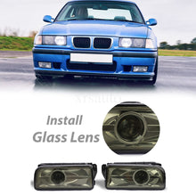 Load image into Gallery viewer, Forged LA VehiclePartsAndAccessories Fog Lights Glass Lens Housing Case For BMW E36 92-95 M3 318 325