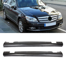 Load image into Gallery viewer, Forged LA VehiclePartsAndAccessories For Mercedes-Benz C-Class W204 2008-2013 C250 300 350 Side Skirt Rocker Molding