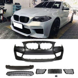 G30 M5 look style front Bumper Cover fit for BMW 5 Series 11-17 F10 Style W/OPDC