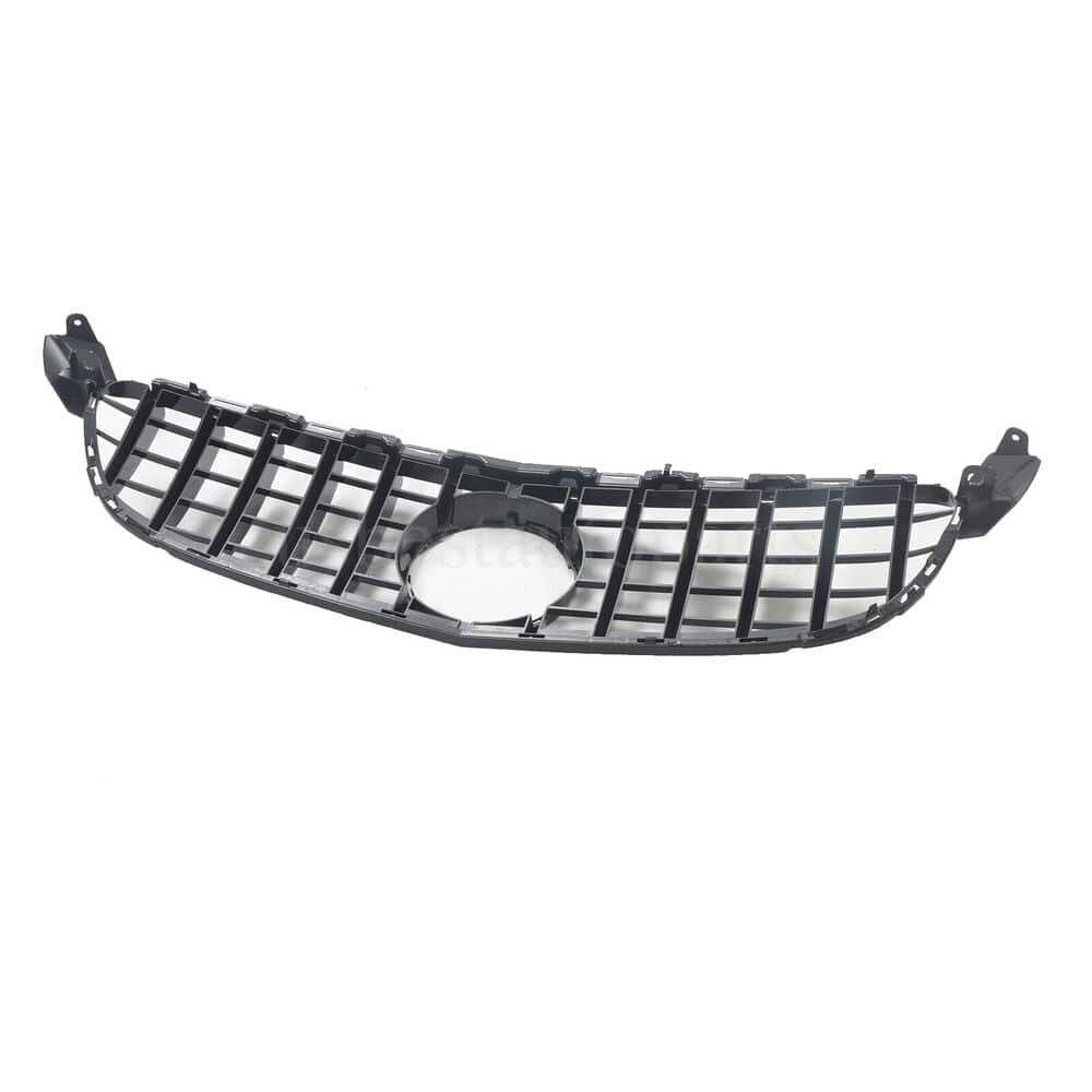 Forged LA VehiclePartsAndAccessories GT R AMG Style Front Grille for Mercedes W205 C63 C63S 2015-18 Black W/o Camera