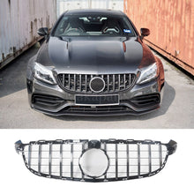 Load image into Gallery viewer, Forged LA VehiclePartsAndAccessories GT Style Front Bumper Grille W/Camera for Mercedes Benz W205 C63 C63S 2015-18