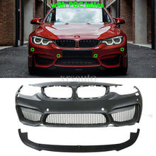 Load image into Gallery viewer, BMW VehiclePartsAndAccessories M4 Style Front Bumper Cover W/ PDC Holes For BMW F32 F33 F36 4 SERIES 14-19