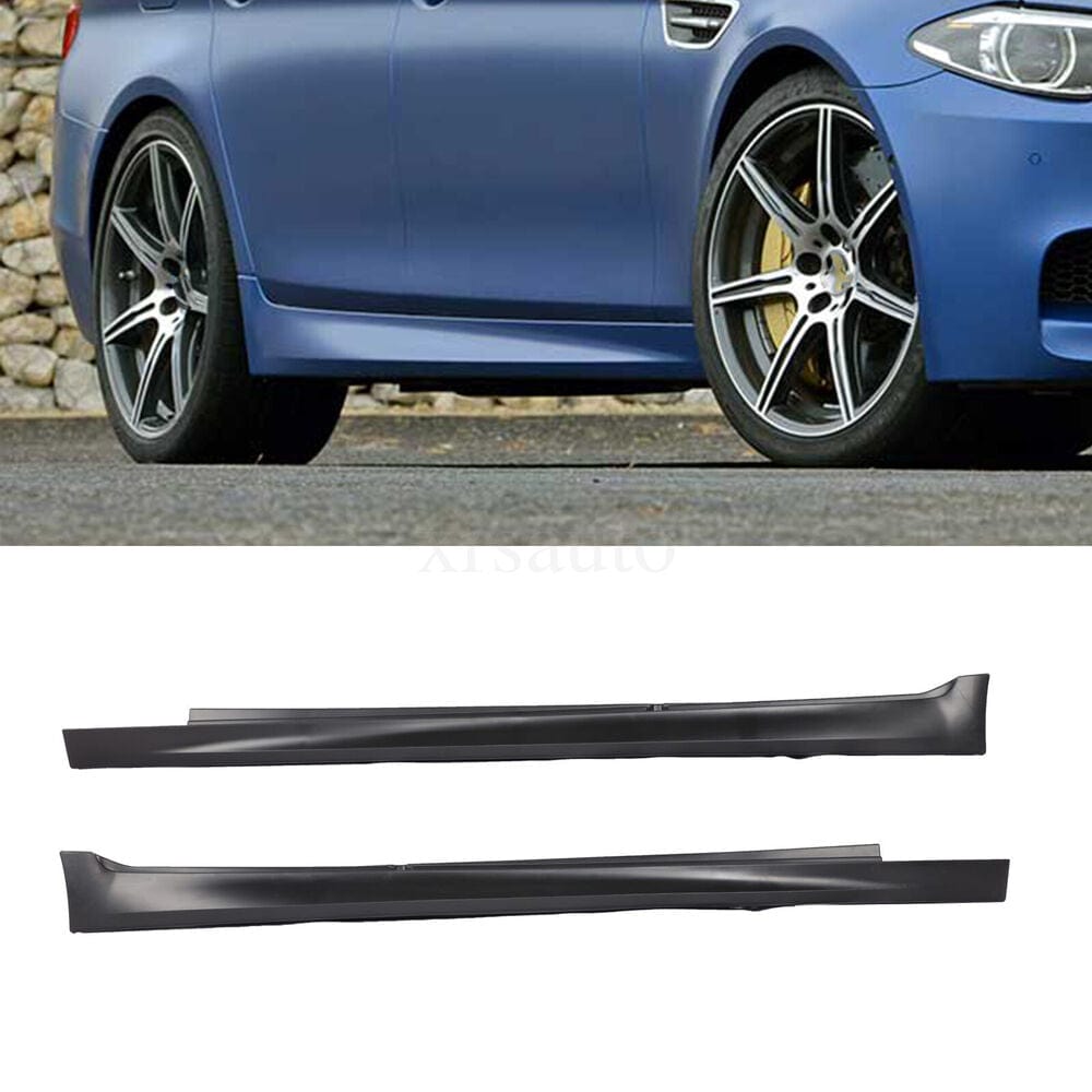 BMW VehiclePartsAndAccessories M5 Style Side Skirts Body Kit Rocker Panel Molding Trim For BMW 5 Series F10 PP