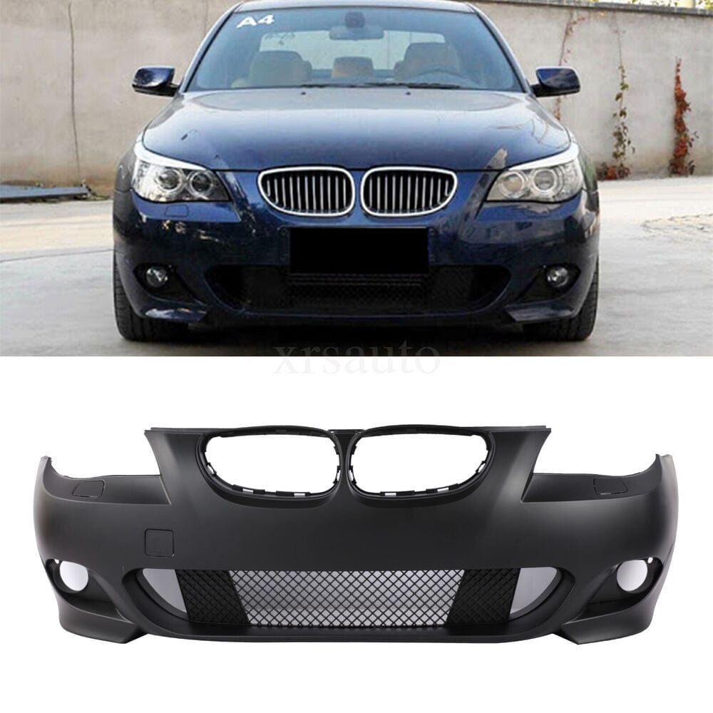 BMW VehiclePartsAndAccessories Mtech Style Front Bumper Cover For BMW 5 SERIES E60 525i 530i W/O PDC Holes