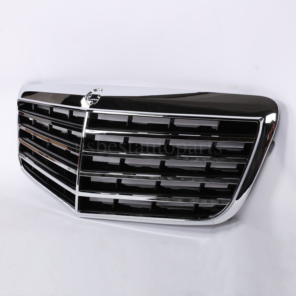 Forged LA VehiclePartsAndAccessories New Chrome E63 AMG Style Grille for Mercedes-Benz W211 E320 E350 E500 07-09