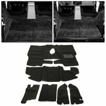 Load image into Gallery viewer, Forged LA VehiclePartsAndAccessories New For TJ Jeep Wrangler 1997-2006 Full Set Carpet Kit Floor Mat Black 6 Piece