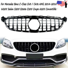 Load image into Gallery viewer, Forged LA VehiclePartsAndAccessories Panamericana GT R Grille for Benz W205 C205 C63 C63S AMG 2015-2018 W/o Camera