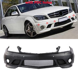 Unpainted AMG Style Front Bumper Cover W/PDC for Benz C-Class W204 C350 C300