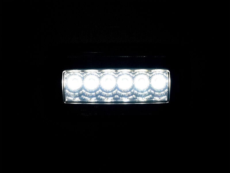 Forged LA VehiclePartsAndAccessories USA SMOKE LED Light Bar Rear Bumper Reverse + Fog Lamp For 02-18 W463 G Class