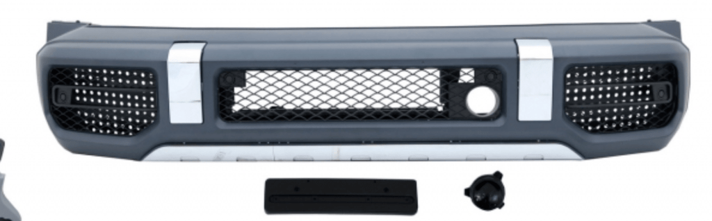 Aftermarket Products W463 G500 G550 to W464 G63 Full Conversion 2020 Body Kit Bumper Fenders Hood Brush Guard Facelift