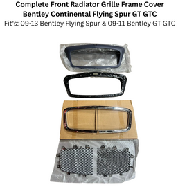 Complete Front Radiator Grille Frame Cover Bentley Continental Flying Spur GT GTC