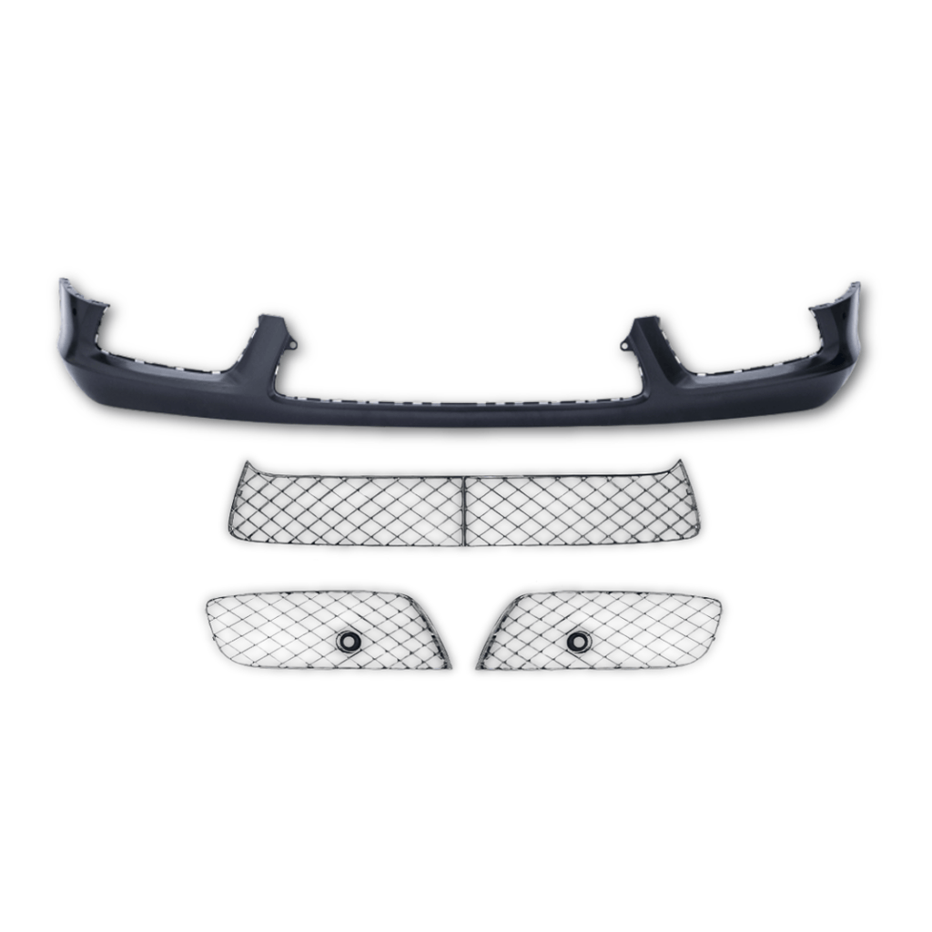 Daves Auto Accessories 2012-2015 Bentley Continental GT GTC Front Bumper Cover & Grille Set V8 4.0