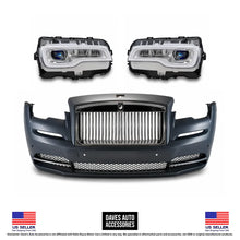 Load image into Gallery viewer, Daves Auto Accessories 2014-2017 Rolls-Royce Wraith 2018-2023 Style Facelift Conversion Body Kit