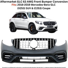 Load image into Gallery viewer, Daves Auto Accessories 2016-2019 Mercedes Benz GLC X253 &amp; C253 Coupe To GLC63 AMG Front Bumper Kit
