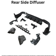 Load image into Gallery viewer, Daves Auto Accessories 2016-2019 Mercedes Benz GLC X253 To GLC63 AMG Diffuser Kit