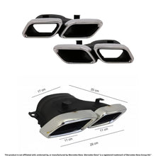 Load image into Gallery viewer, Daves Auto Accessories 2016-2019 Mercedes Benz GLC X253 To GLC63 AMG Diffuser Kit
