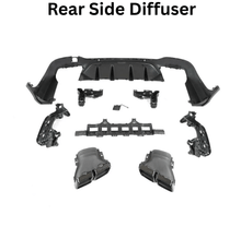 Load image into Gallery viewer, Daves Auto Accessories 2016-2019 Mercedes Benz GLC X253 To GLC63 AMG Front Bumper &amp; Rear Diffuser Kit