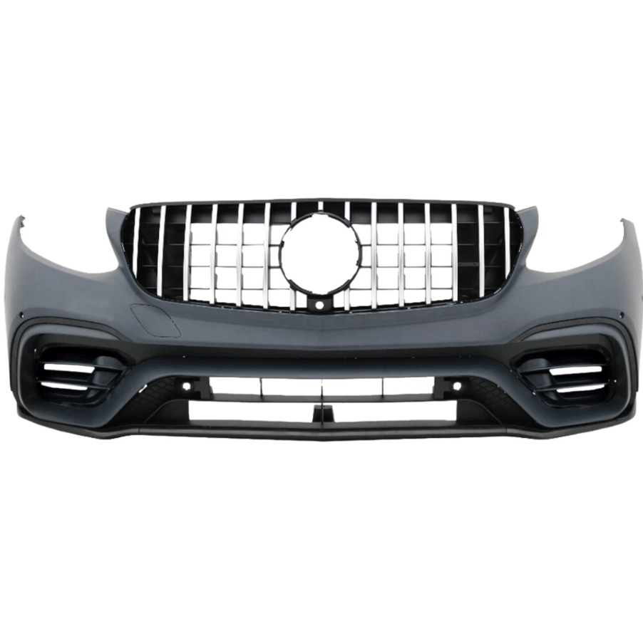 Daves Auto Accessories 2016-2019 Mercedes Benz GLC X253 To GLC63 AMG Front Bumper & Rear Diffuser Kit