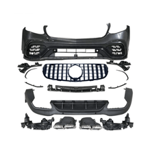 Load image into Gallery viewer, Daves Auto Accessories 2016-2019 Mercedes Benz GLC X253 To GLC63 AMG Front Bumper &amp; Rear Diffuser Kit