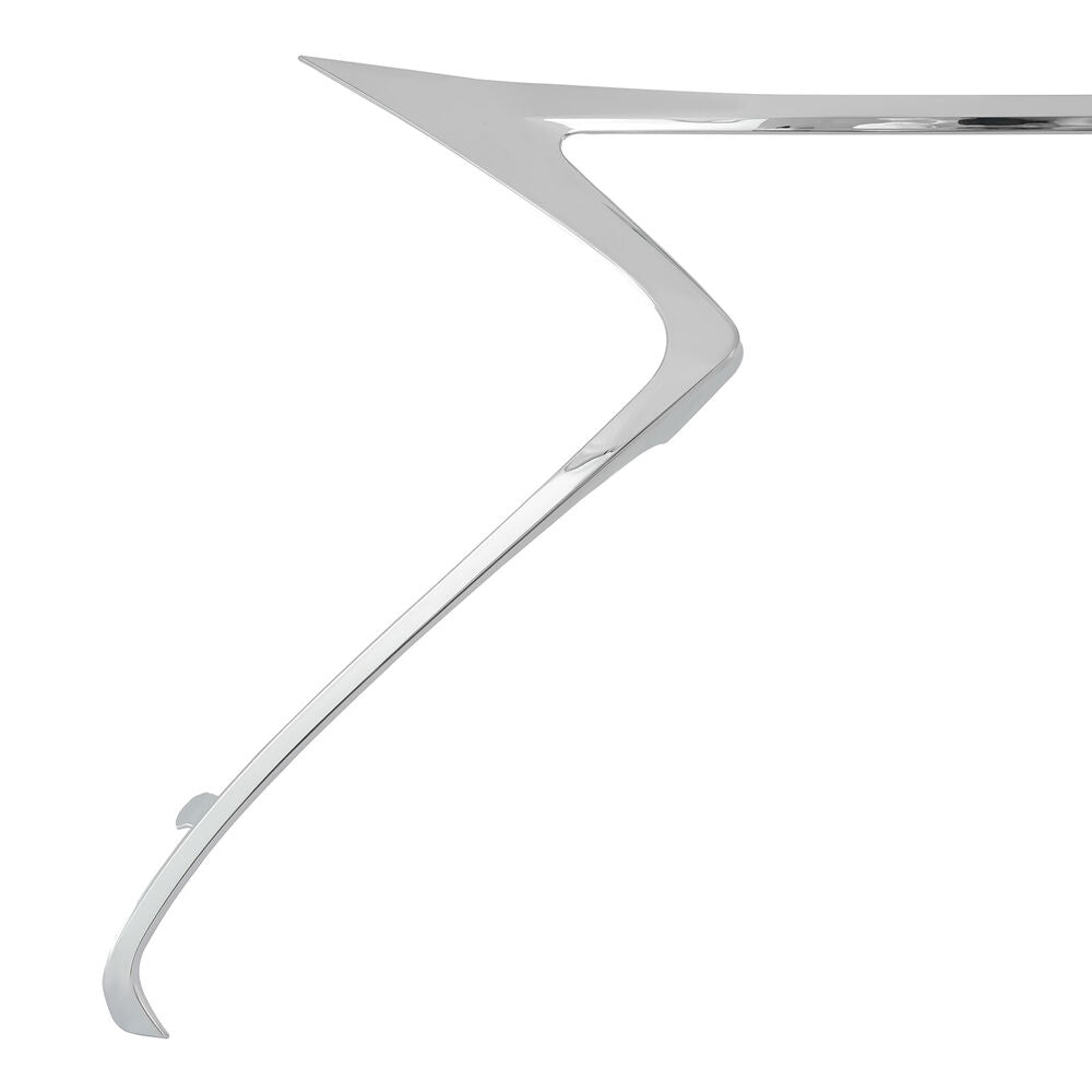 Forged LA 3PCS For 2016-2018 Lexus ES350 ES300h Front Bumper Grille Grill Molding Trim Set