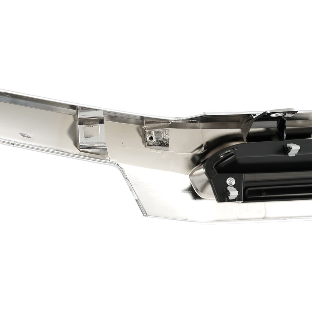 Forged LA 3PCS Front Bumper Grille Molding Trim Grill Chrome For 2017-2020 Honda Ridgeline