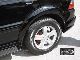 Daves Auto Accessories 4pcs Fender Flares AMG Style For Mercedes ML W163 1997-2005