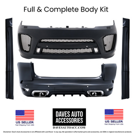 Aftermarket SVR Style Body Kit For 18-22 Land Rover Range Rover Sport L494 USA