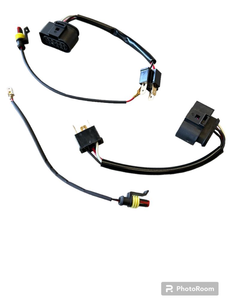 2pc Headlight Adaptors Set Upgrade For G-Wagon G500 G63 G55 90-06