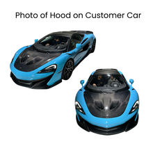 Load image into Gallery viewer, Full Dry Carbon Fiber Front Hood Bonnet P1 Style For Mclaren 540C 570S 570GT USA