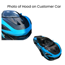 Load image into Gallery viewer, Full Dry Carbon Fiber Front Hood Bonnet P1 Style For Mclaren 540C 570S 570GT USA