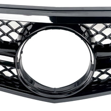 Load image into Gallery viewer, AMG Style Front Bumper Grille Gloss Black For 2007-2014 Benz W204 C300 C180 C350