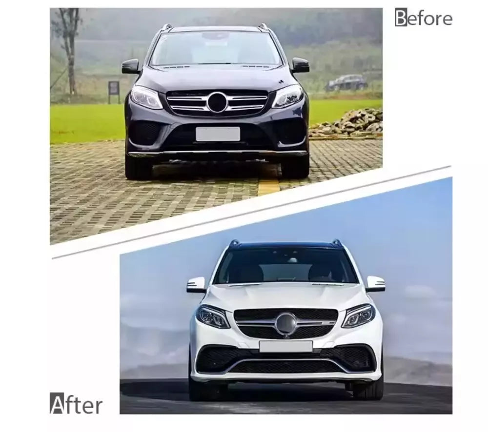 Aftermarket AMG Style Body Kit for 15-19 Mercedes Benz GLE W166 Facelift GLE63