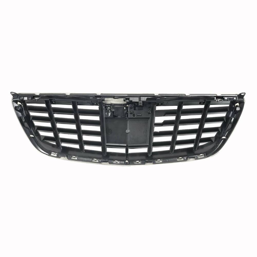 All black Grill for 13-20 Mercedes Benz S-Class W222 S400 S500 with camera hole