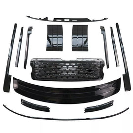 Aftermarket Black Decorative Trim Kit for 13-17 Range Rover Vogue HSE Long Body