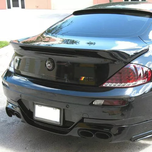 Big Flush Mount Rear Spoiler Tuner Style For BMW 6 Series E63 Coupe 2007-2011