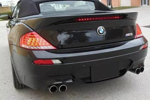 Big Rear Lip Spoiler ACS Style For BMW 6 Series E64 Cabrio 2007-2011