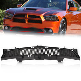Bumper Grille For 2011-2014 Dodge Charger Front Sedan Matte black 68092605AA