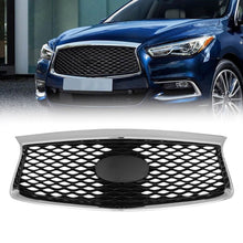 Load image into Gallery viewer, Bumper Upper Grille Grill W/ Camera Option For 2016-2020 Infiniti QX60 Chrome