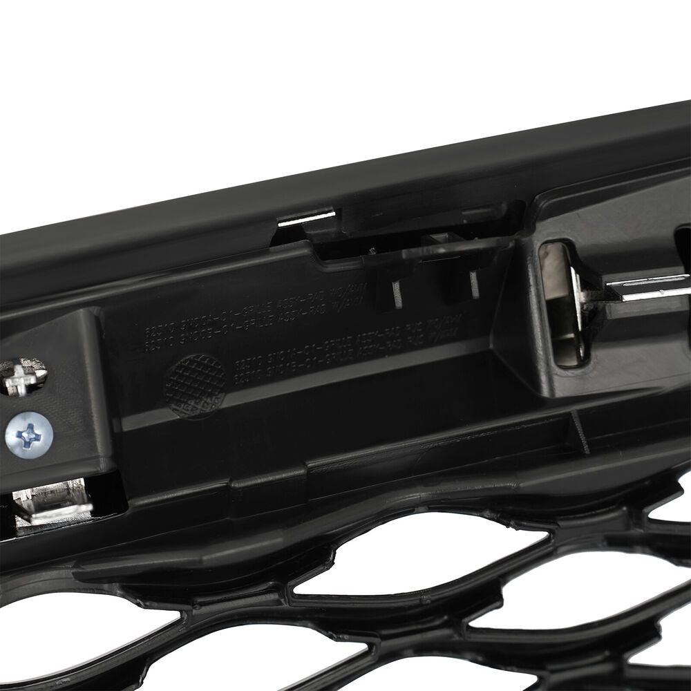 Bumper Upper Grille Grill W/ Camera Option For 2016-2020 Infiniti QX60 Chrome
