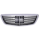 Chrome Front Grille Maybach Style Fit Mercedes S class W222 2013-2020 S400 S550