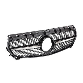 DIAMOND Grille Black For 13-16 Benz C117 W117 CLA-CLASS CLA180 200 250 45 AMG