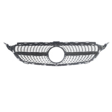 Load image into Gallery viewer, Diamond Front Grille Grill For 15-18 Mercedes Benz W205 C-Class C250 C300 C400