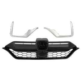 FIT 2020-2022 HONDA CRV FRONT GRILLE HEADLIGHT TRIM FOG LIGHT BRACKET SET 6PCS