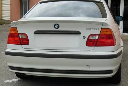 Fiberglass Rear Lip Spoiler ACS Style For BMW 3 Series E46 Hatchback 1999-2005