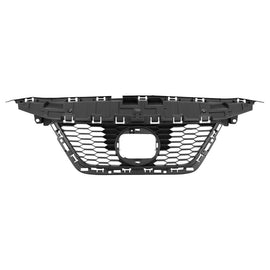 Fits 2020-2022 Nissan Versa SR SV Sedan Front Upper Grille Matte Black NI1200311