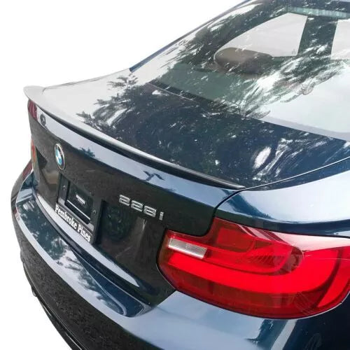 Flush Mount Rear Lip Spoiler Euro Style For BMW 2 Series (F22) 2014-2021