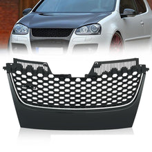 Load image into Gallery viewer, For 2006-2009 VW MK5 Jetta/GLI/GTI Badgeless Hex Mesh Front Grille W/Chrome Trim