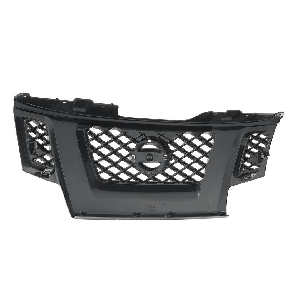 For 2009 2010 2012 2013 Nissan Xterra Silver Shell Grille Assembly