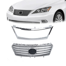 Load image into Gallery viewer, For 2010 2011 2012 Lexus ES350 Front Bumper Upper Grille w/ Chrome Molding Trim